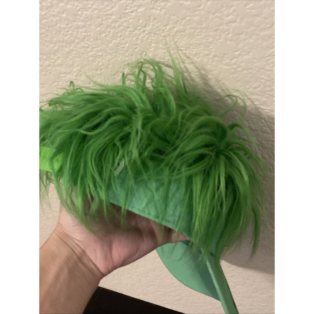 Foco Philadelphia Phillies Phillie Phanatic Green Hair Hat Visor Snapback MLB US - Picture 5 of 9